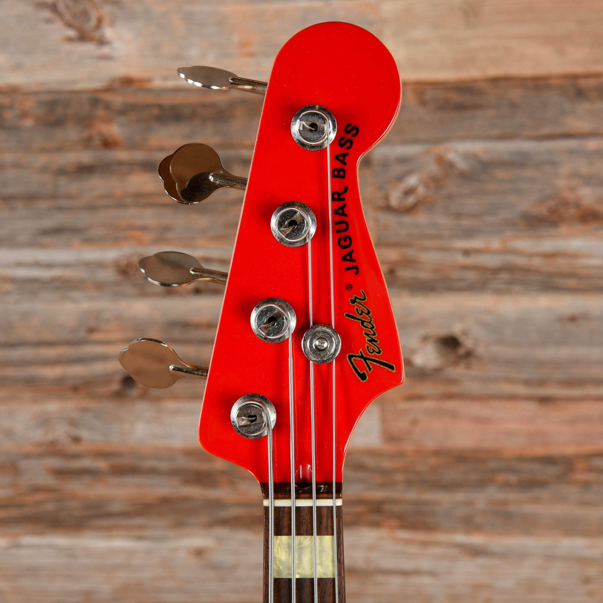 Fender Japan Jaguar Bass Hot Rod Red 2014 – Chicago Music Exchange