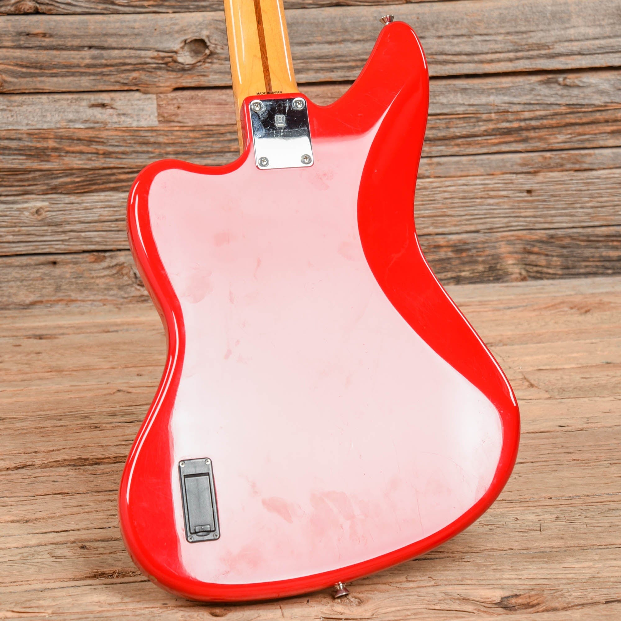 Fender Japan Jaguar Bass Hot Rod Red 2014 Chicago Music Exchange