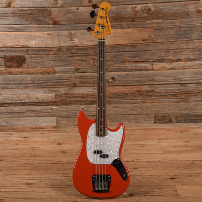 Fender Japan Mustang Bass Fiesta Red 2008 Bass Guitars / 4-String