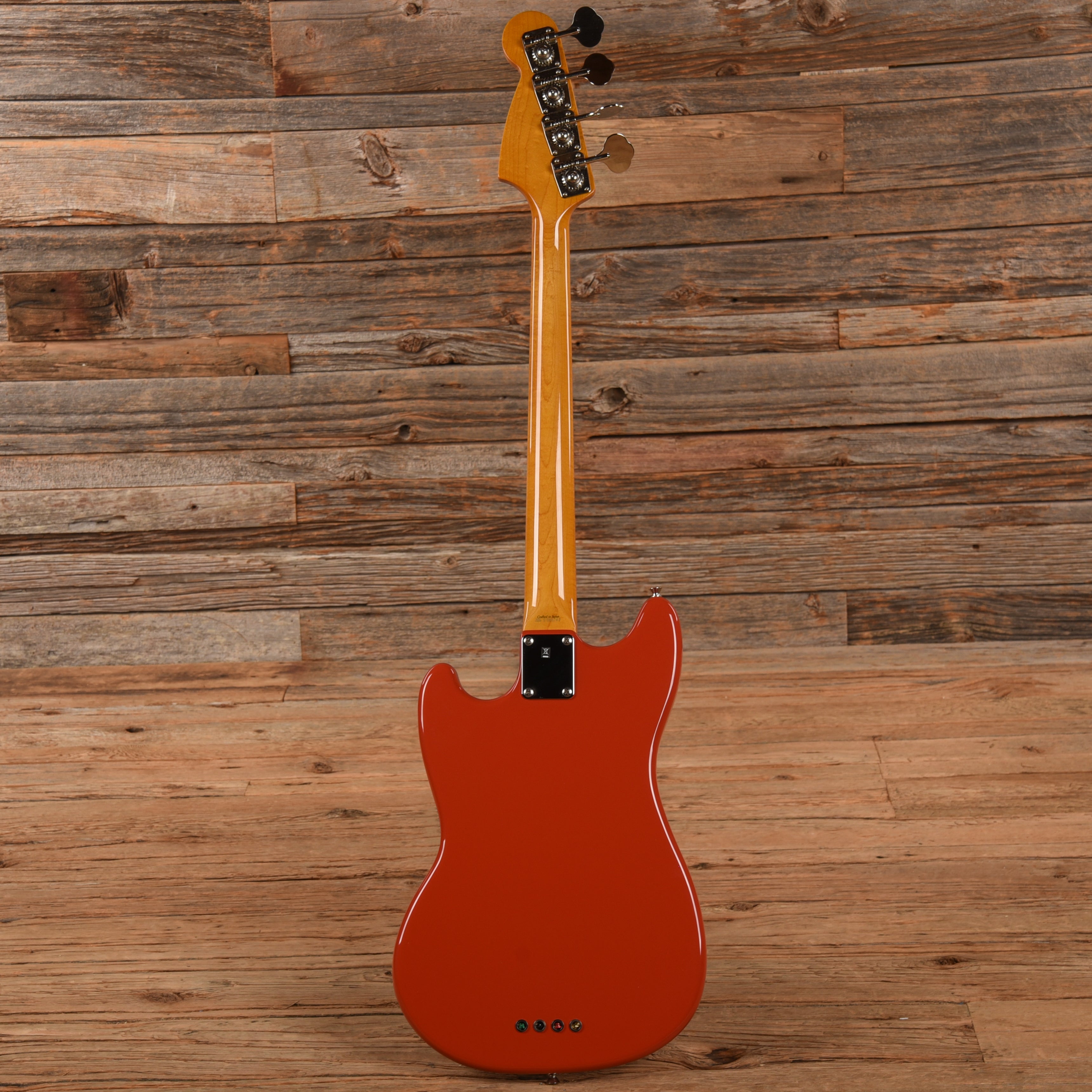 Fender Japan Mustang Bass Fiesta Red【美品】 Fender Japan Mustang Bass Fiesta Red 2008 – Chicago Music Exchange