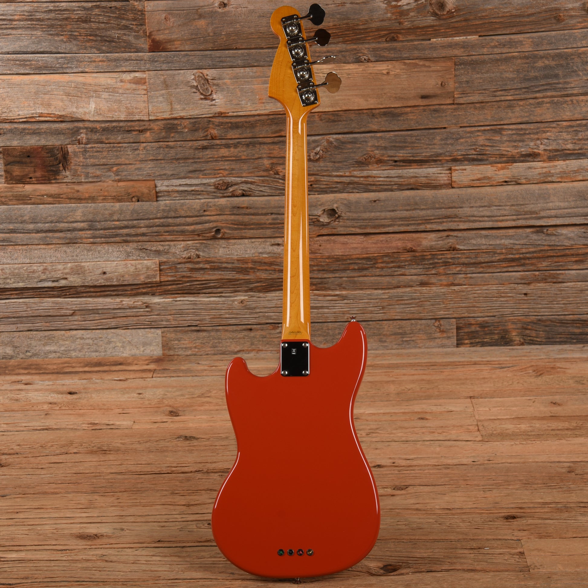Fender Japan Mustang Bass Fiesta Red 2008 Bass Guitars / 4-String