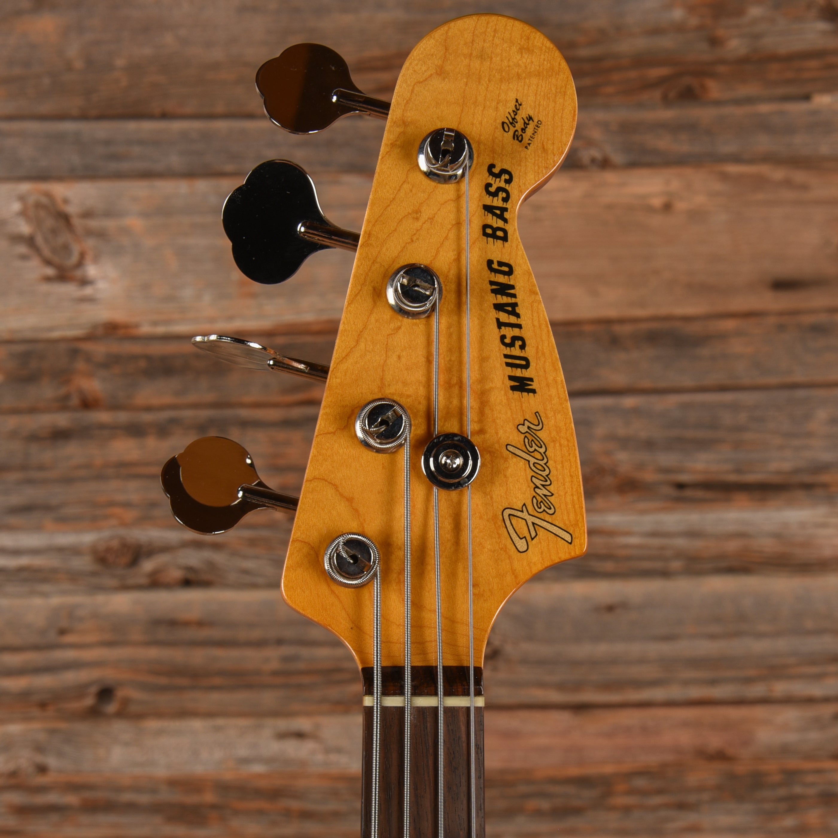 Fender Japan Mustang Bass Fiesta Red 2008 – Chicago Music Exchange