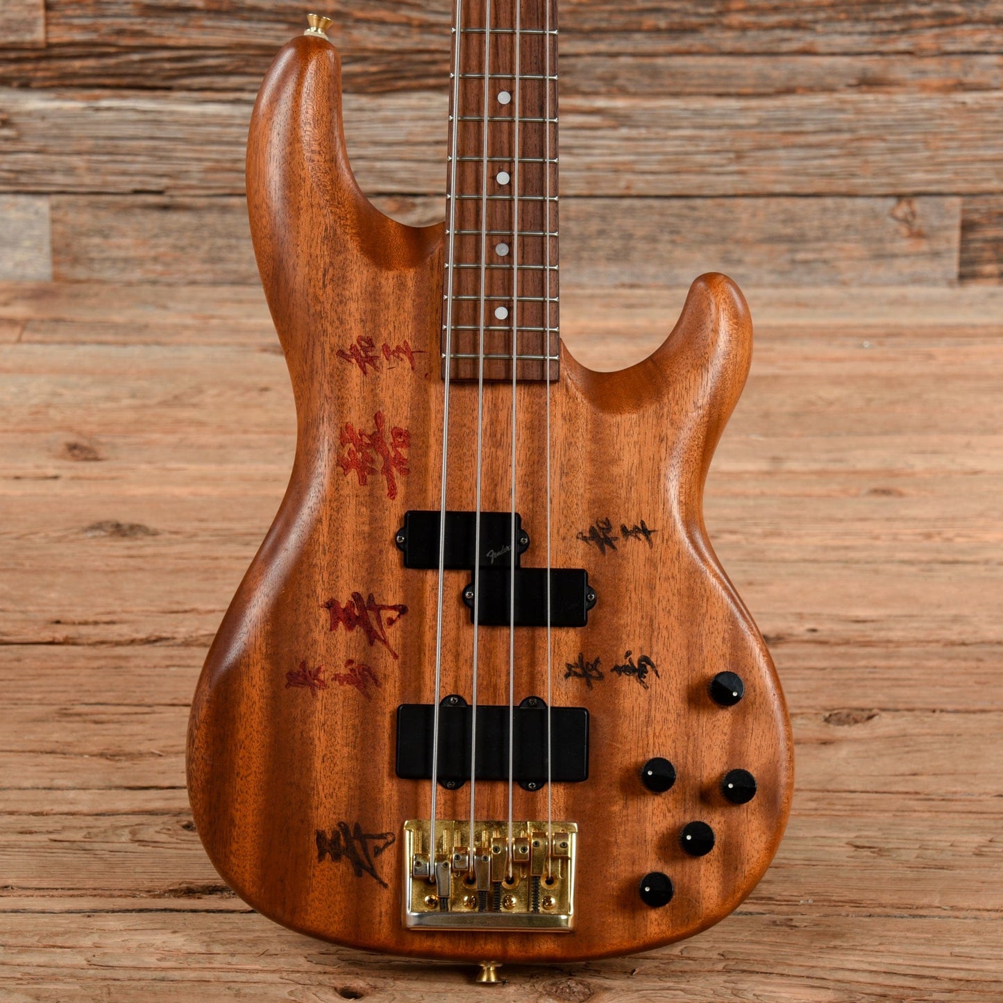Fender Japan Precision Bass Lyte Natural Bass Guitars / 4-String