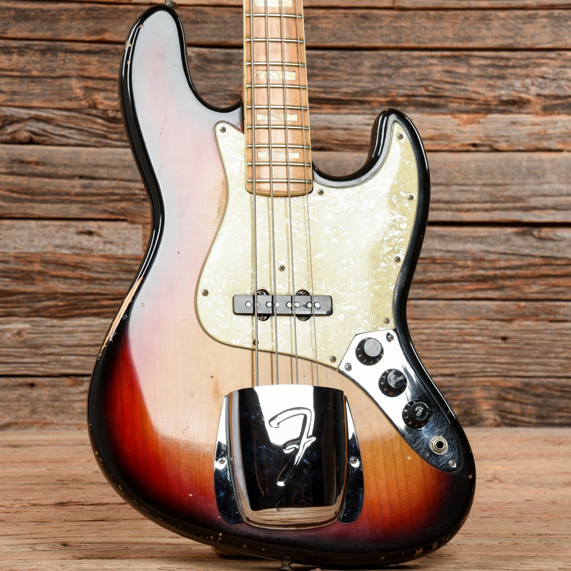 Fender Jazz Bass 3 color sunburst 1977 Bass Guitars / 4-String
