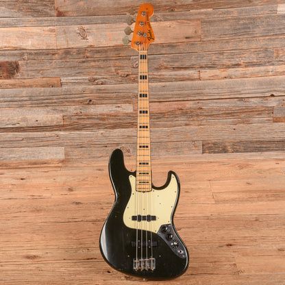 Fender Jazz Bass Black 1973 Bass Guitars / 4-String