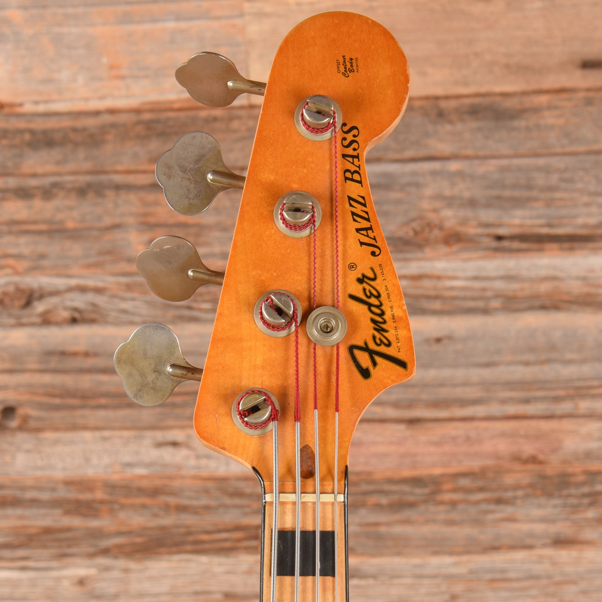 Fender Jazz Bass Black 1973 Bass Guitars / 4-String