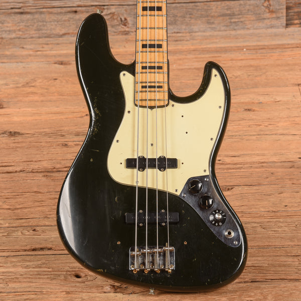 Fender Jazz Bass Black 1973 – Chicago Music Exchange