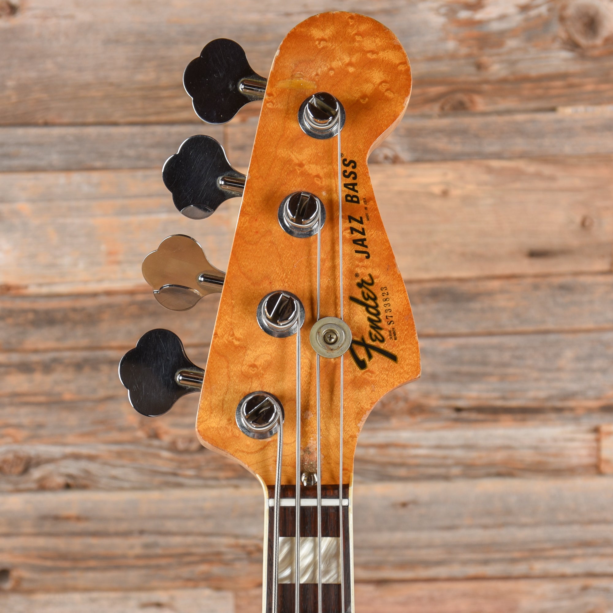 Fender Jazz Bass Black 1977 Bass Guitars / 4-String