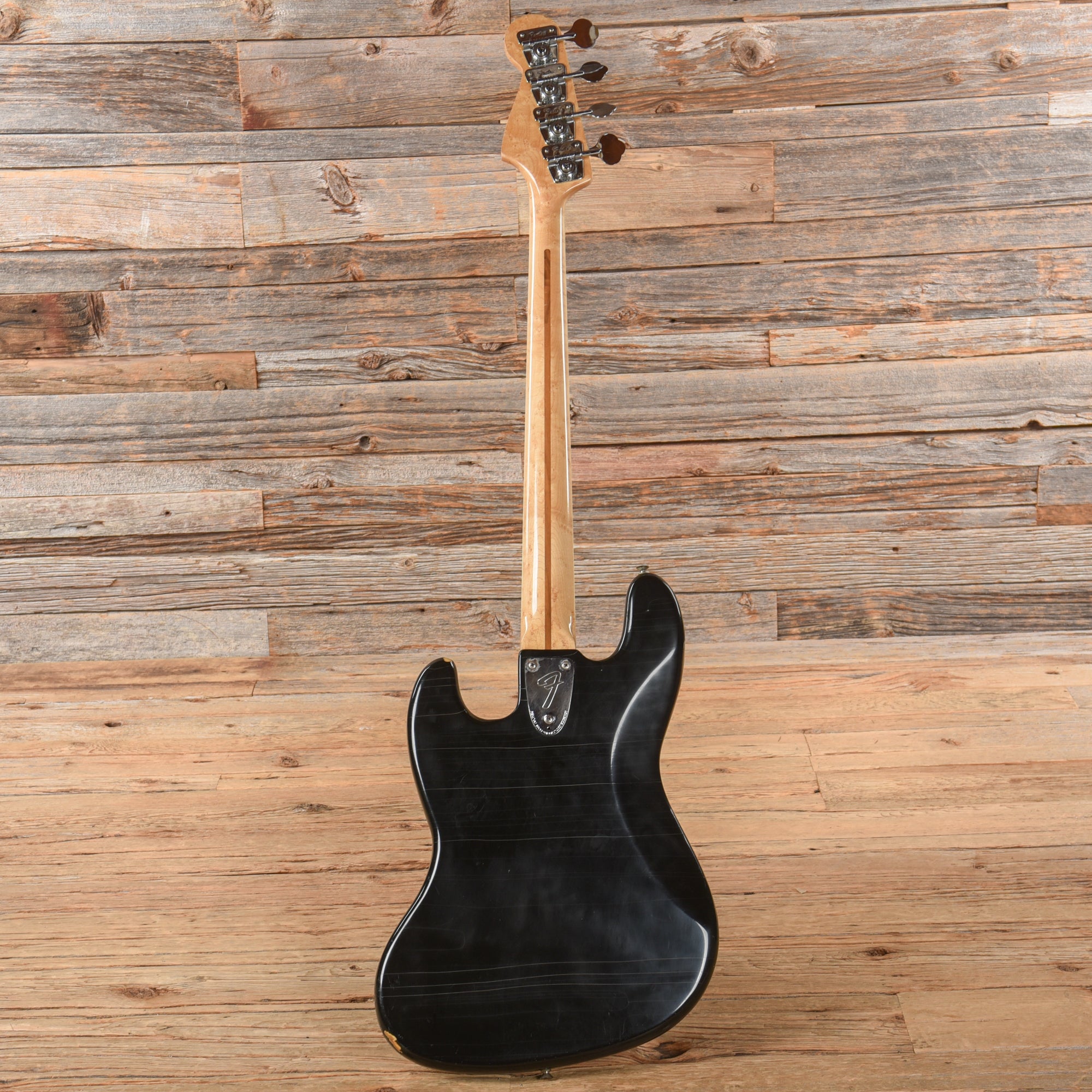 Fender Jazz Bass Black 1977 Bass Guitars / 4-String