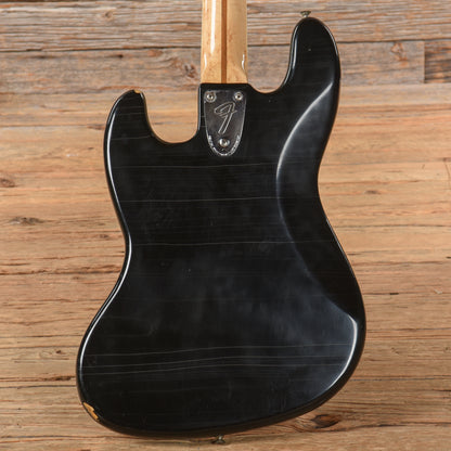 Fender Jazz Bass Black 1977 Bass Guitars / 4-String