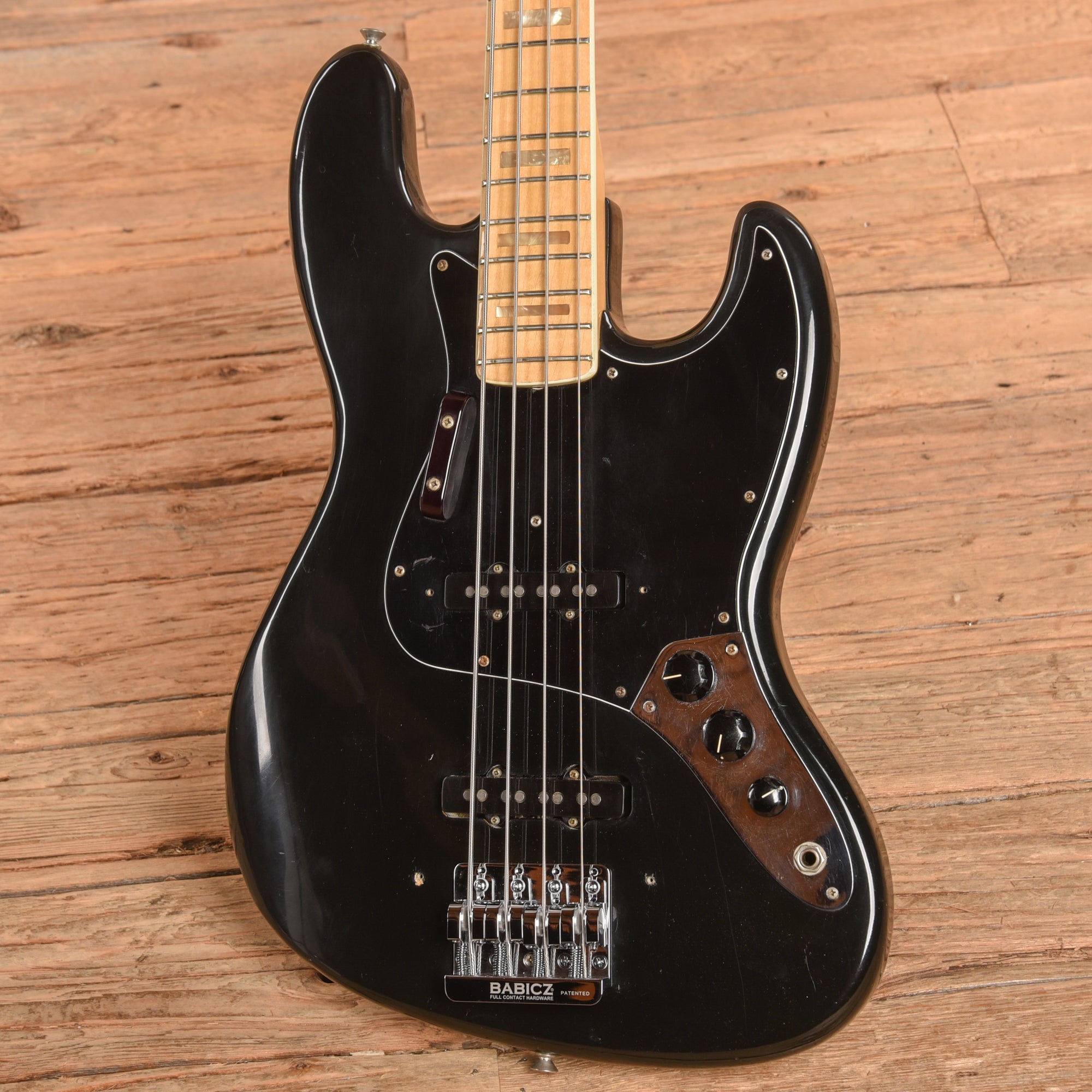 Fender Jazz Bass Black 1979 Bass Guitars / 4-String