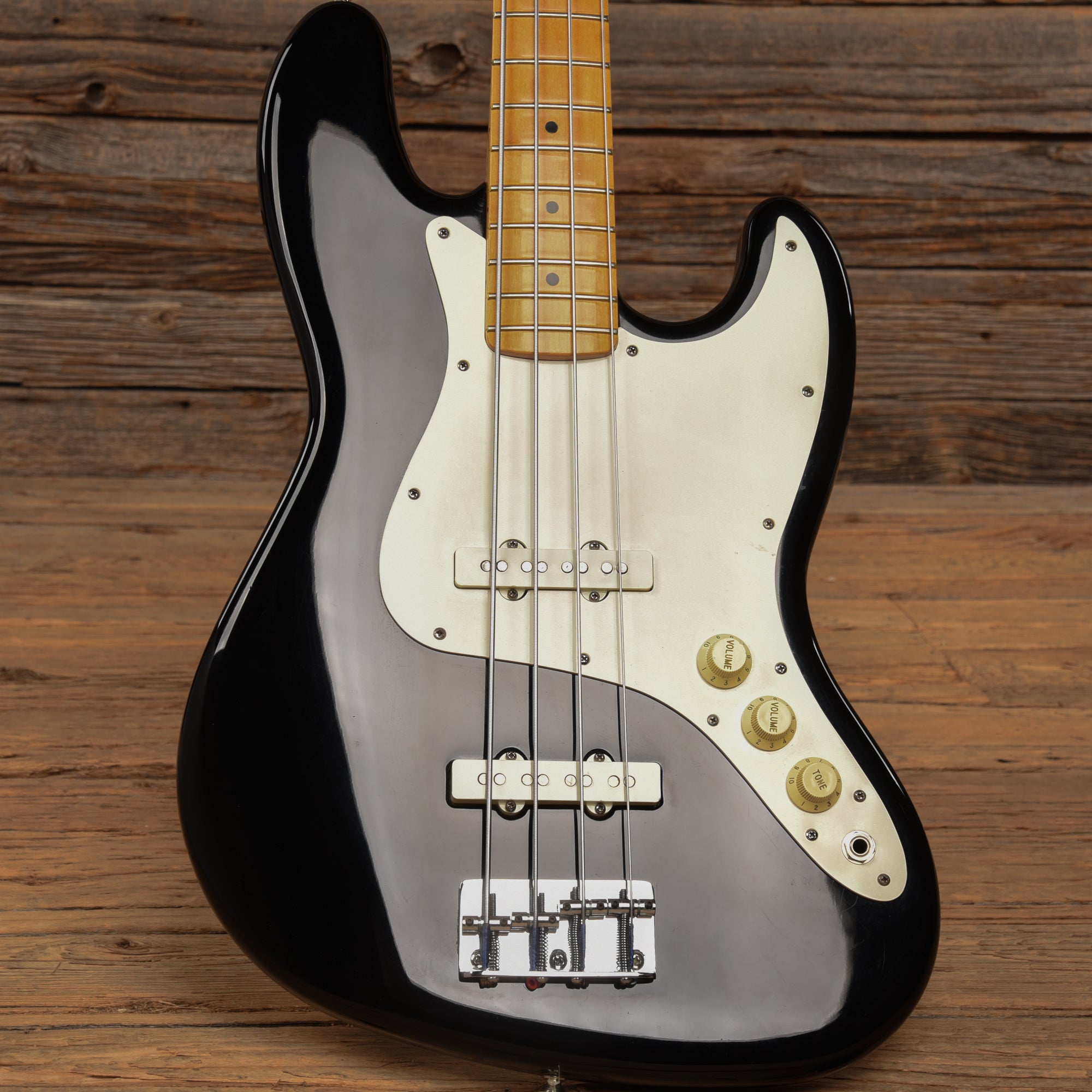 Fender Jazz Bass Black 1984 Bass Guitars / 4-String