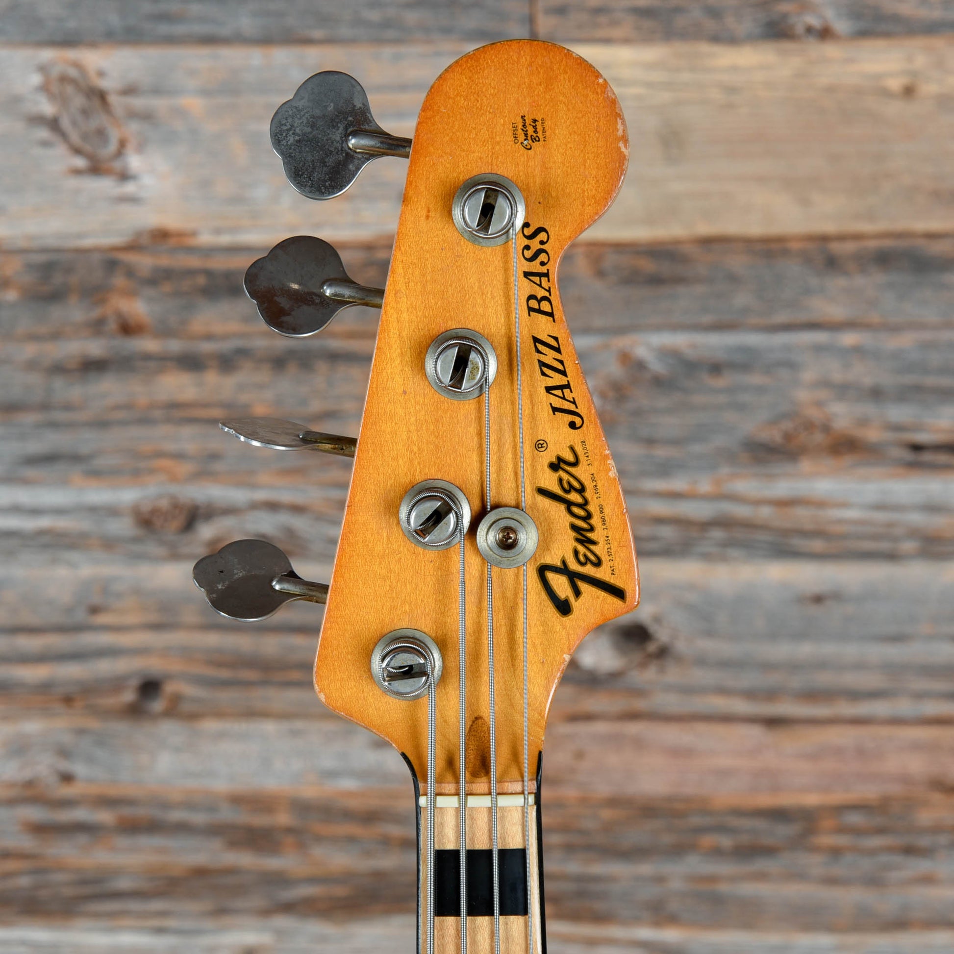 Fender Jazz Bass Natural 1973 Bass Guitars / 4-String