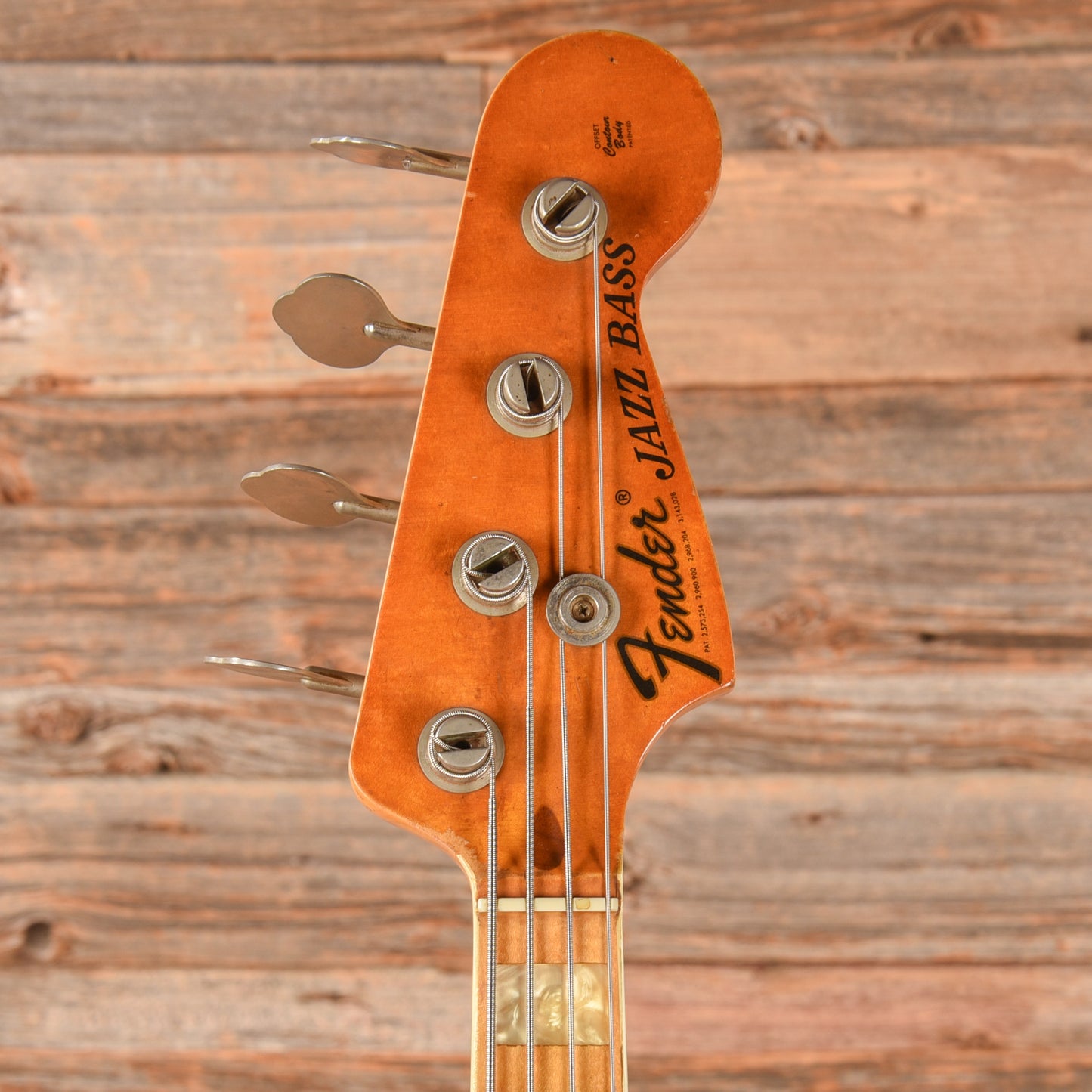 Fender Jazz Bass Natural 1973 Bass Guitars / 4-String