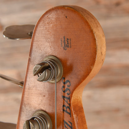 Fender Jazz Bass Natural 1973 Bass Guitars / 4-String