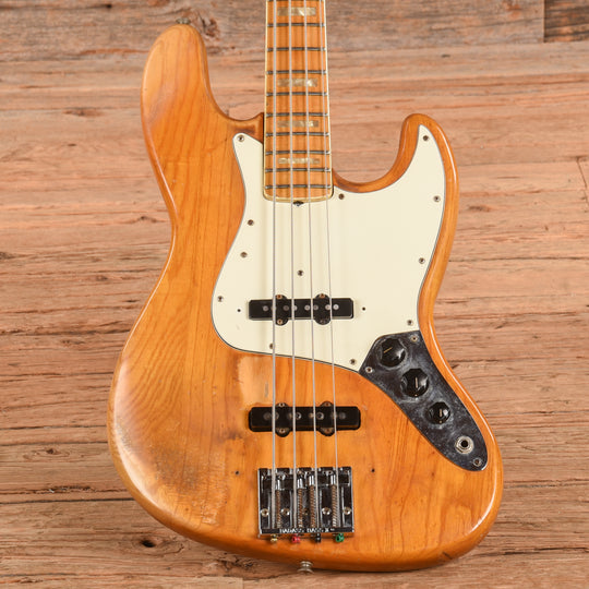 Fender Jazz Bass Natural 1973 Bass Guitars / 4-String