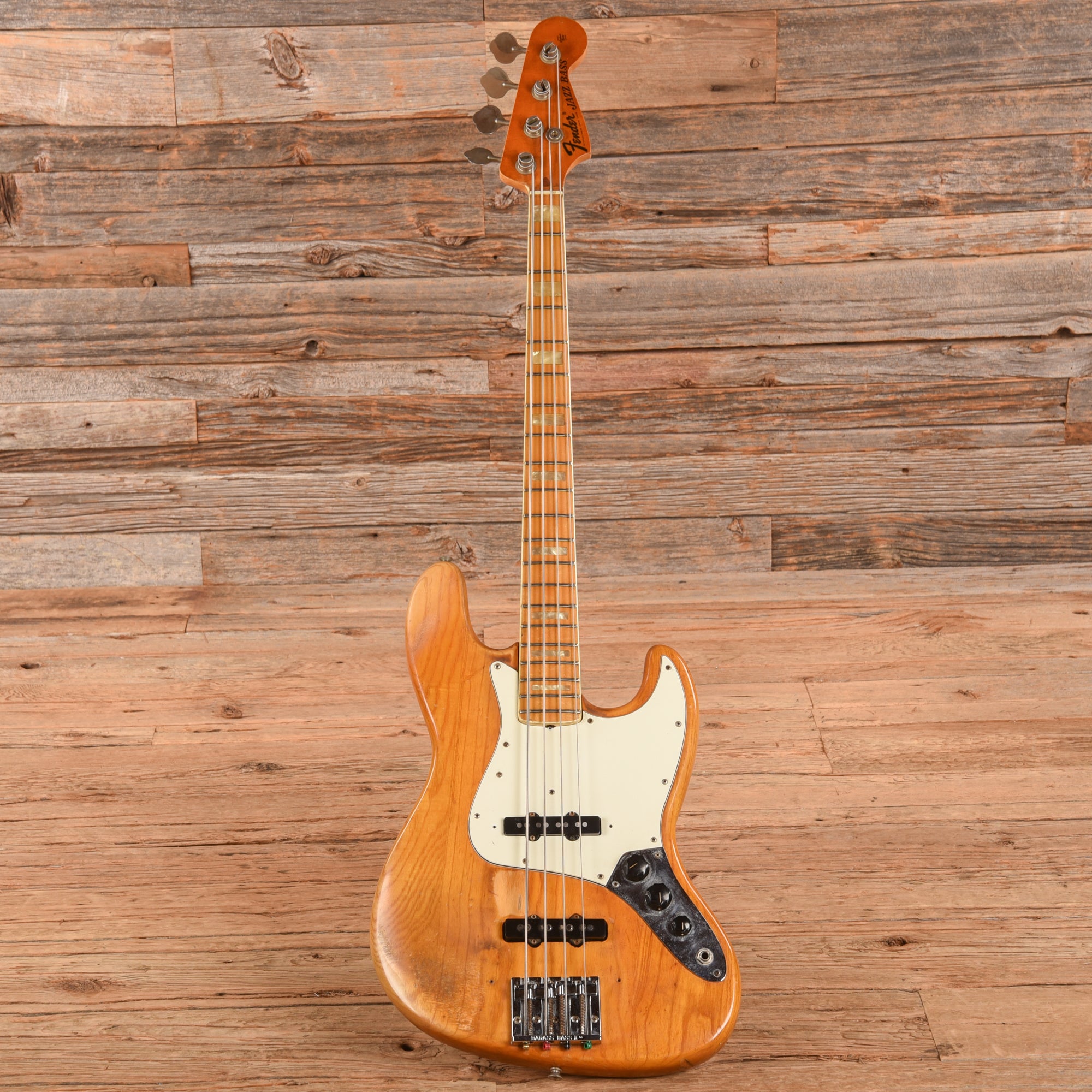 Fender Jazz Bass Natural 1973 Bass Guitars / 4-String