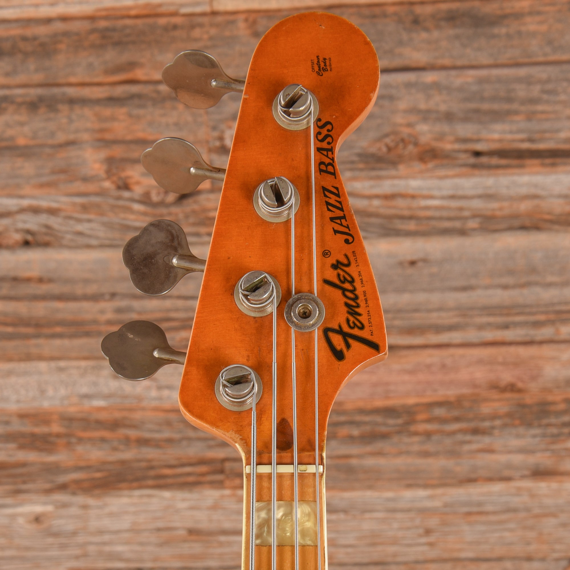 Fender Jazz Bass Natural 1973 Bass Guitars / 4-String