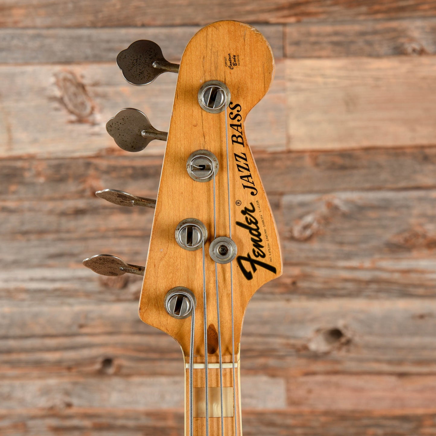 Fender Jazz Bass Olympic White 1974 Bass Guitars / 4-String