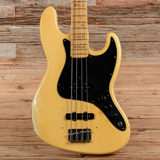 Fender Jazz Bass Olympic White 1974 Bass Guitars / 4-String