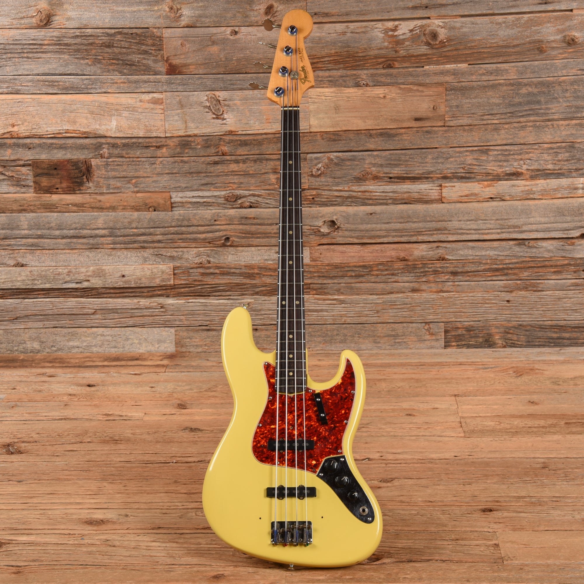 Fender Jazz Bass Olympic White Refin 1965 Bass Guitars / 4-String