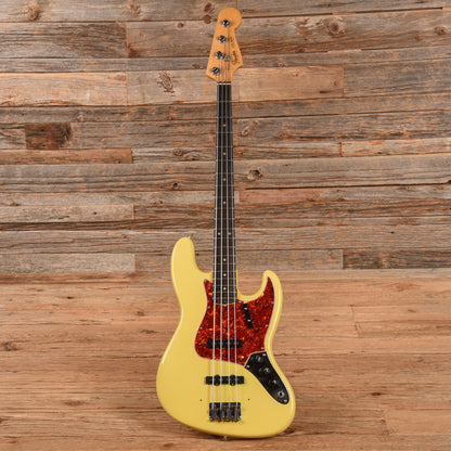 Fender Jazz Bass Olympic White Refin 1965 Bass Guitars / 4-String