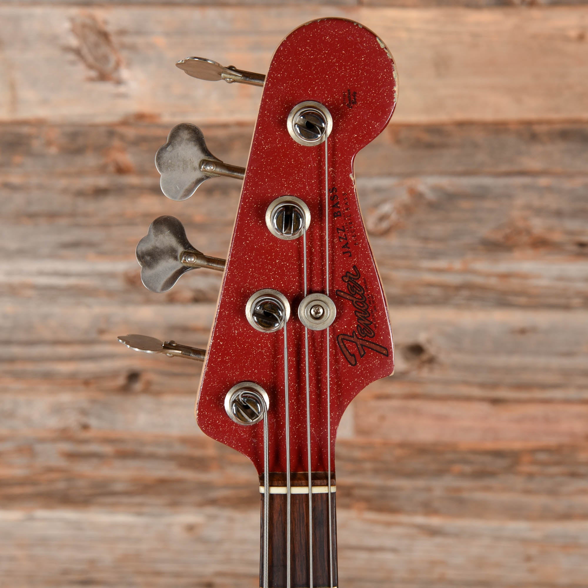 Fender Jazz Bass Red Sparkle Refin 1964 Bass Guitars / 4-String