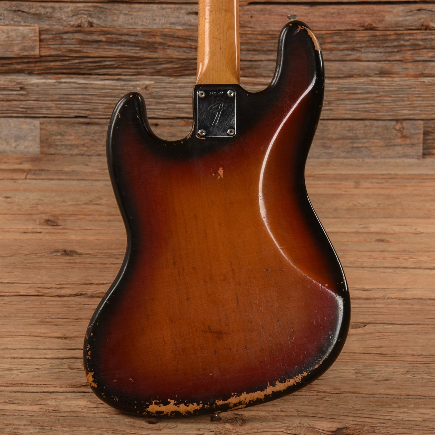 Fender Jazz Bass w/1966 Neck and 1974 Body Sunburst Bass Guitars / 4-String