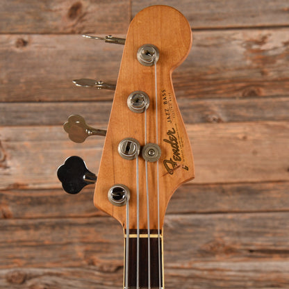Fender Jazz Bass w/1966 Neck and 1974 Body Sunburst Bass Guitars / 4-String