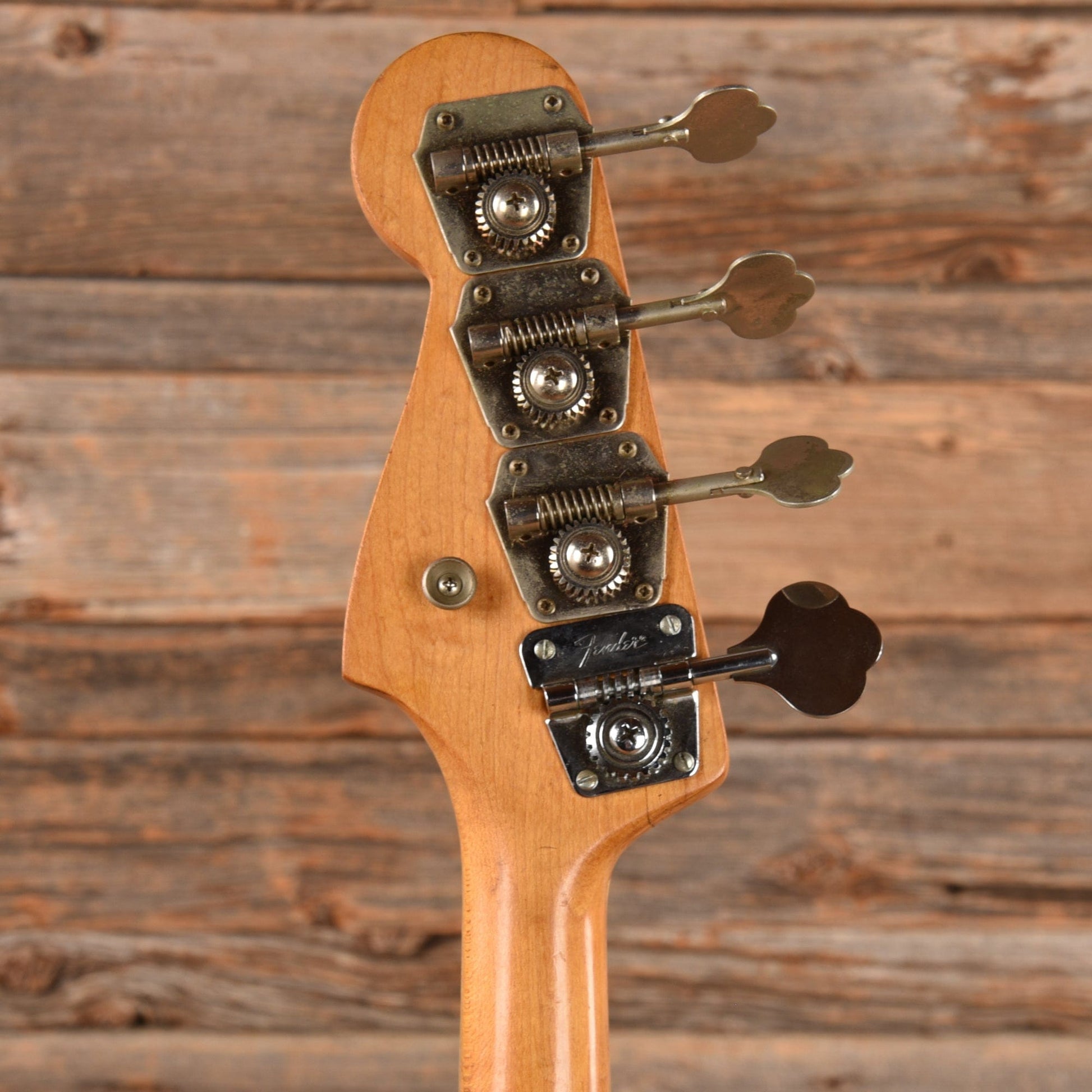 Fender Jazz Bass w/1966 Neck and 1974 Body Sunburst Bass Guitars / 4-String