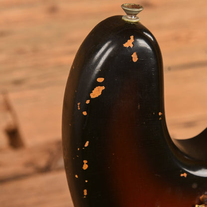 Fender Jazz Bass w/1966 Neck and 1974 Body Sunburst Bass Guitars / 4-String