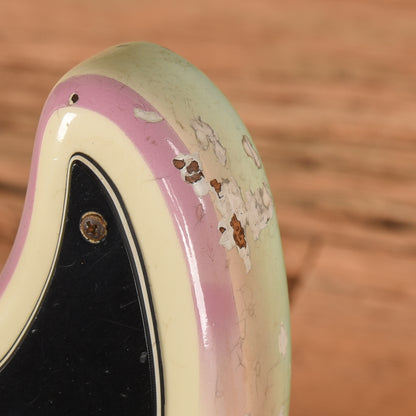 Fender Jazz Bass White Airbrushed Refin 1974 Bass Guitars / 4-String