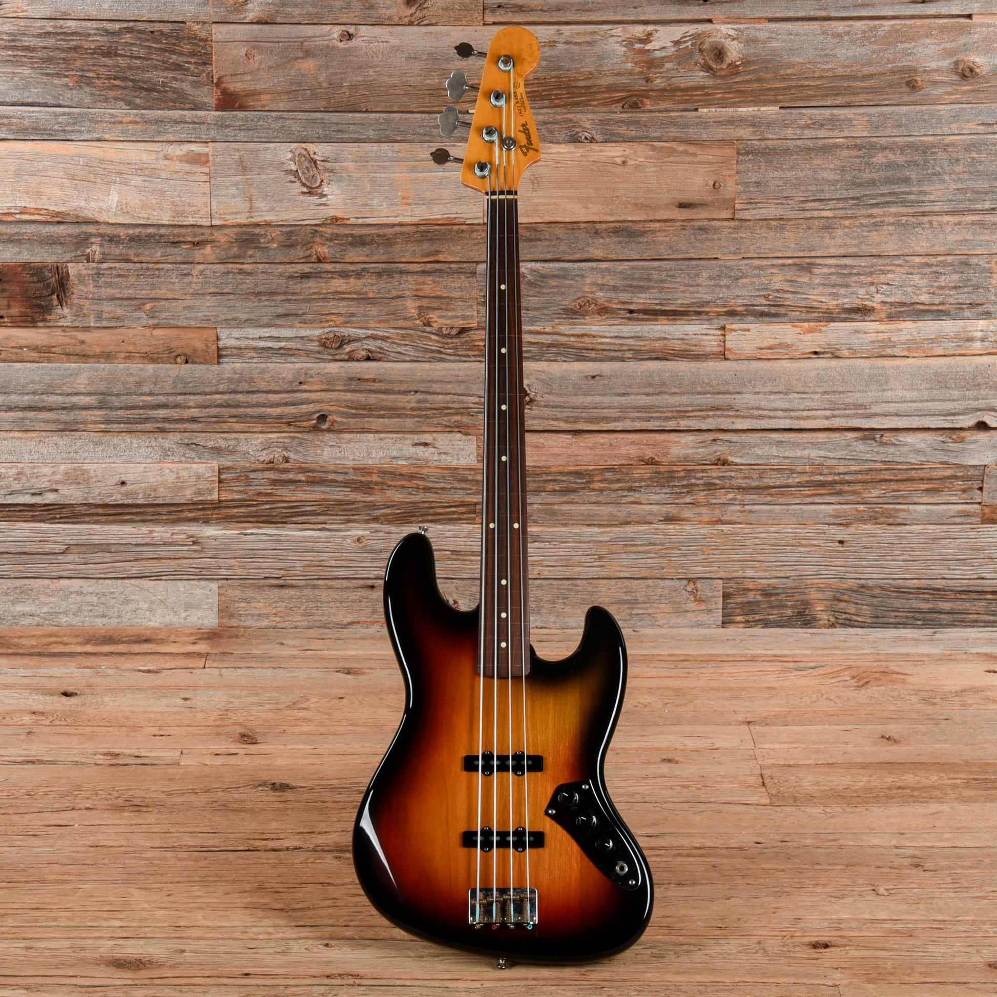 Fender JB-62-77FL Jazz Bass Sunburst 1997 Bass Guitars / 4-String