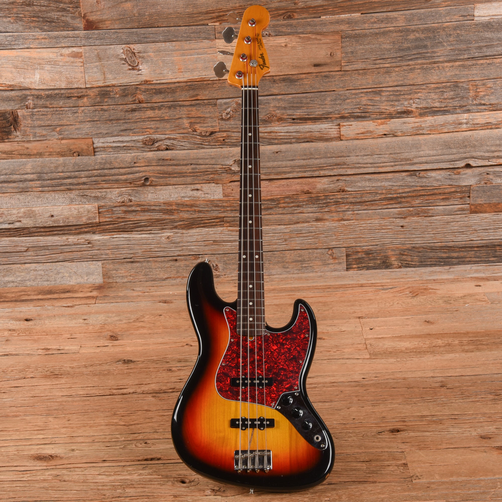 Fender JB-62 Jazz Bass Reissue MIJ 3-Color Sunburst Bass Guitars / 4-String
