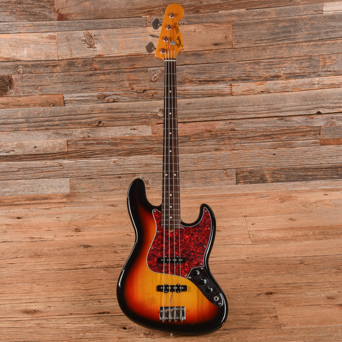 Fender JB-62 Jazz Bass Reissue MIJ 3-Color Sunburst Bass Guitars / 4-String
