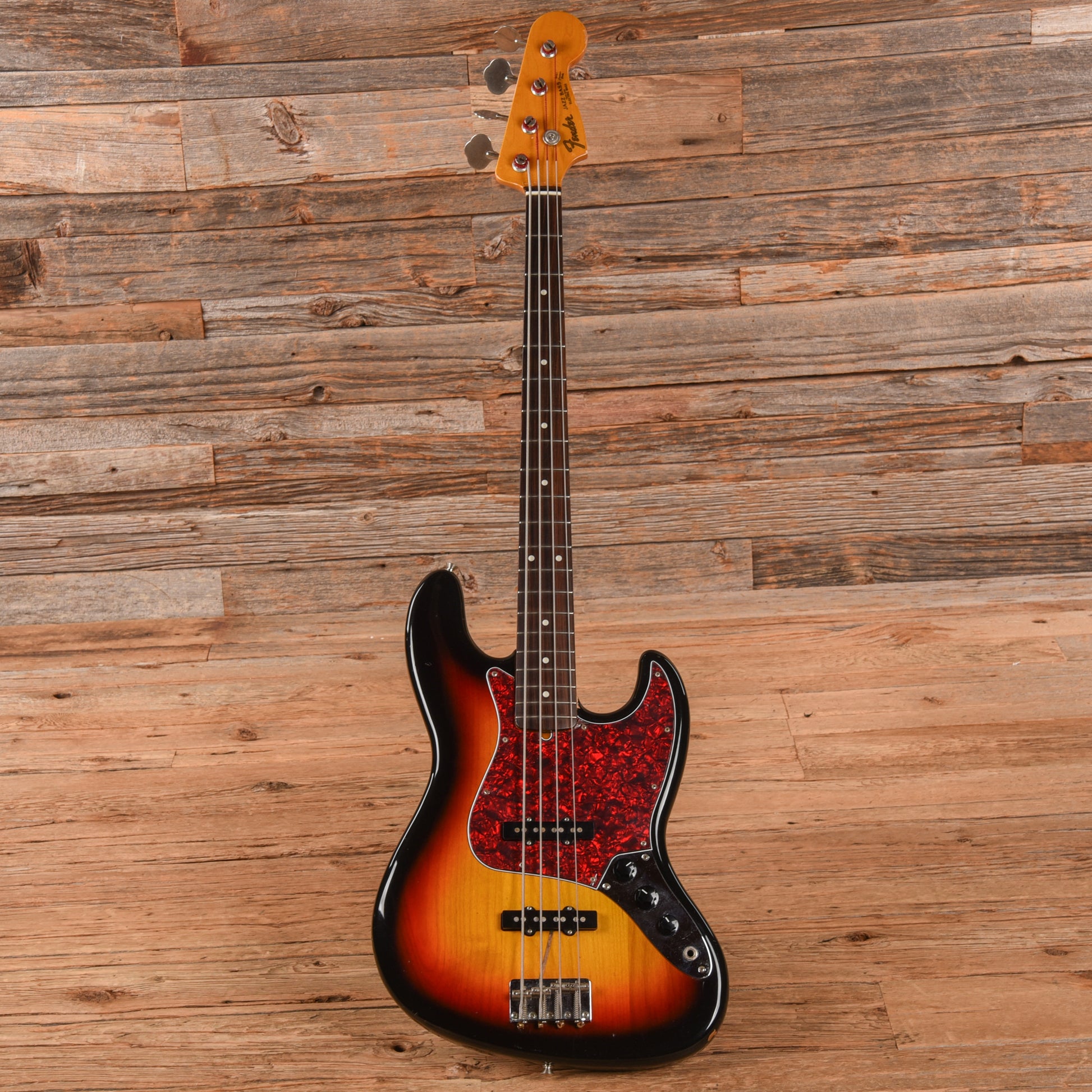 Fender JB-62 Jazz Bass Reissue MIJ 3-Color Sunburst Bass Guitars / 4-String