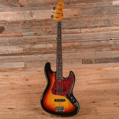 Fender JB-62 Jazz Bass Reissue MIJ 3-Color Sunburst Bass Guitars / 4-String