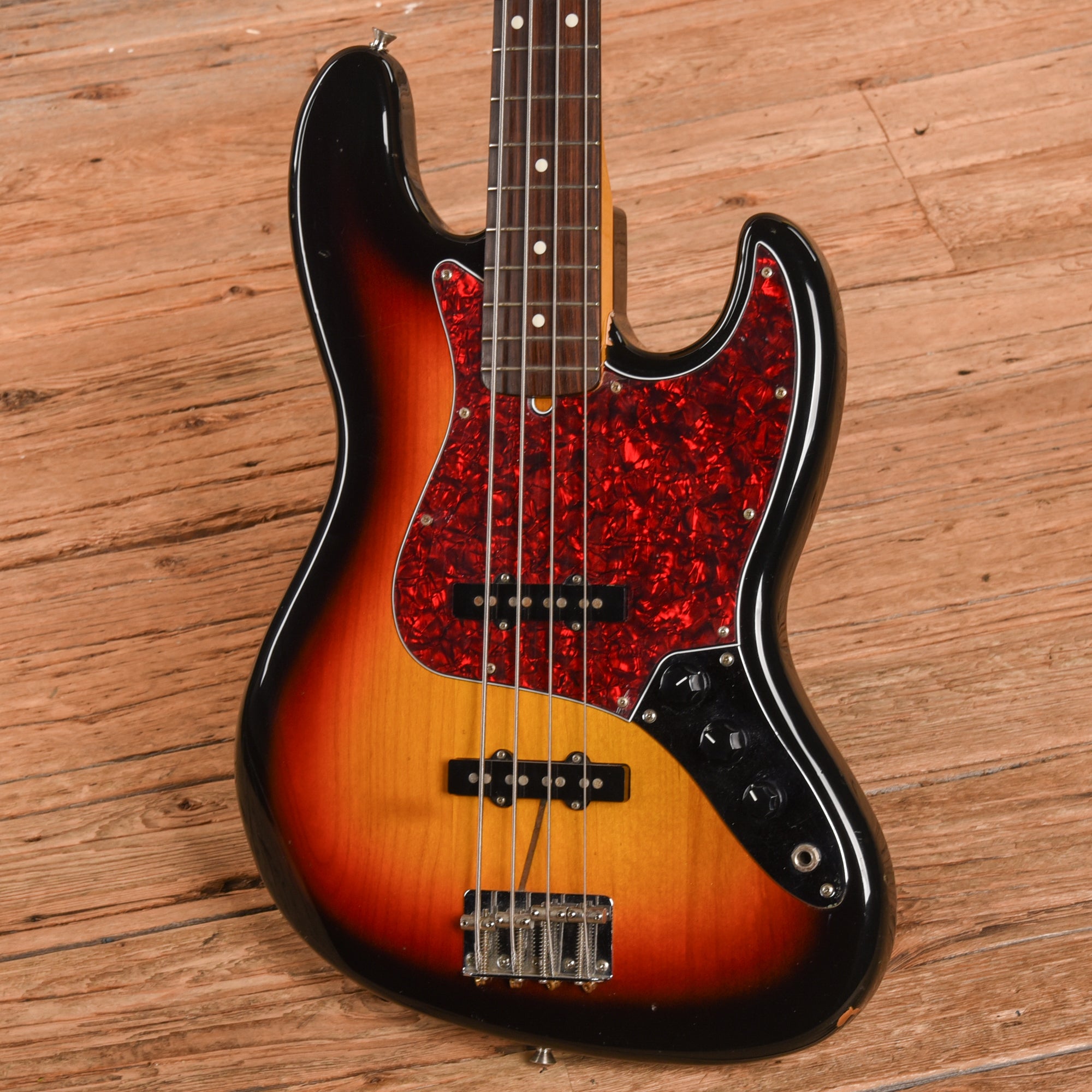 Fender JB-62 Jazz Bass Reissue MIJ 3-Color Sunburst Bass Guitars / 4-String