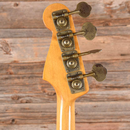 Fender JB-62 Jazz Bass Sunburst Bass Guitars / 4-String