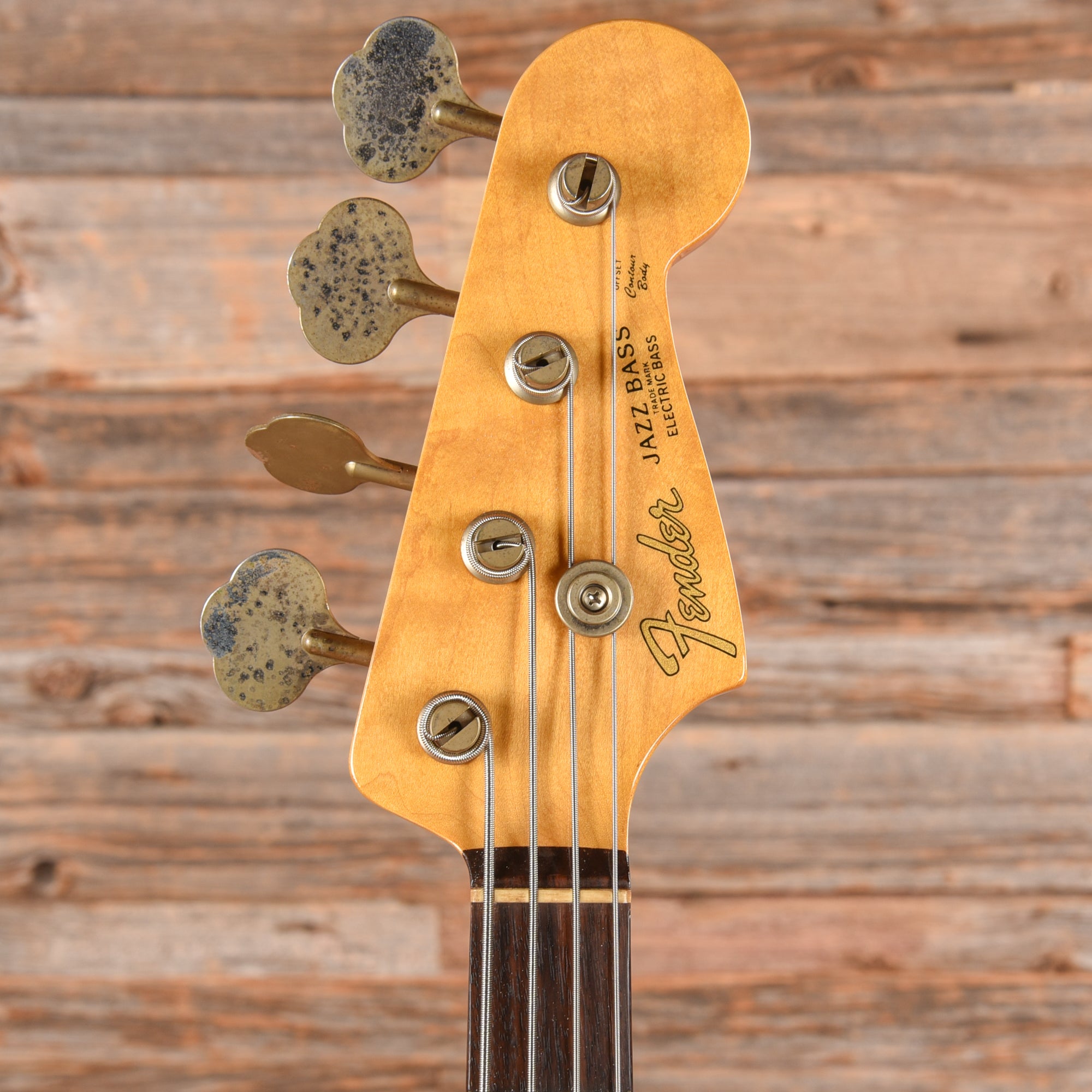 Fender JB-62 Jazz Bass Sunburst Bass Guitars / 4-String