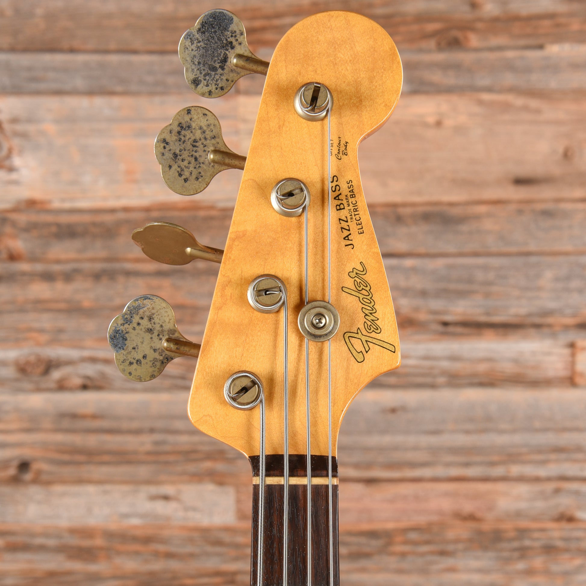 Fender JB-62 Jazz Bass Sunburst Bass Guitars / 4-String