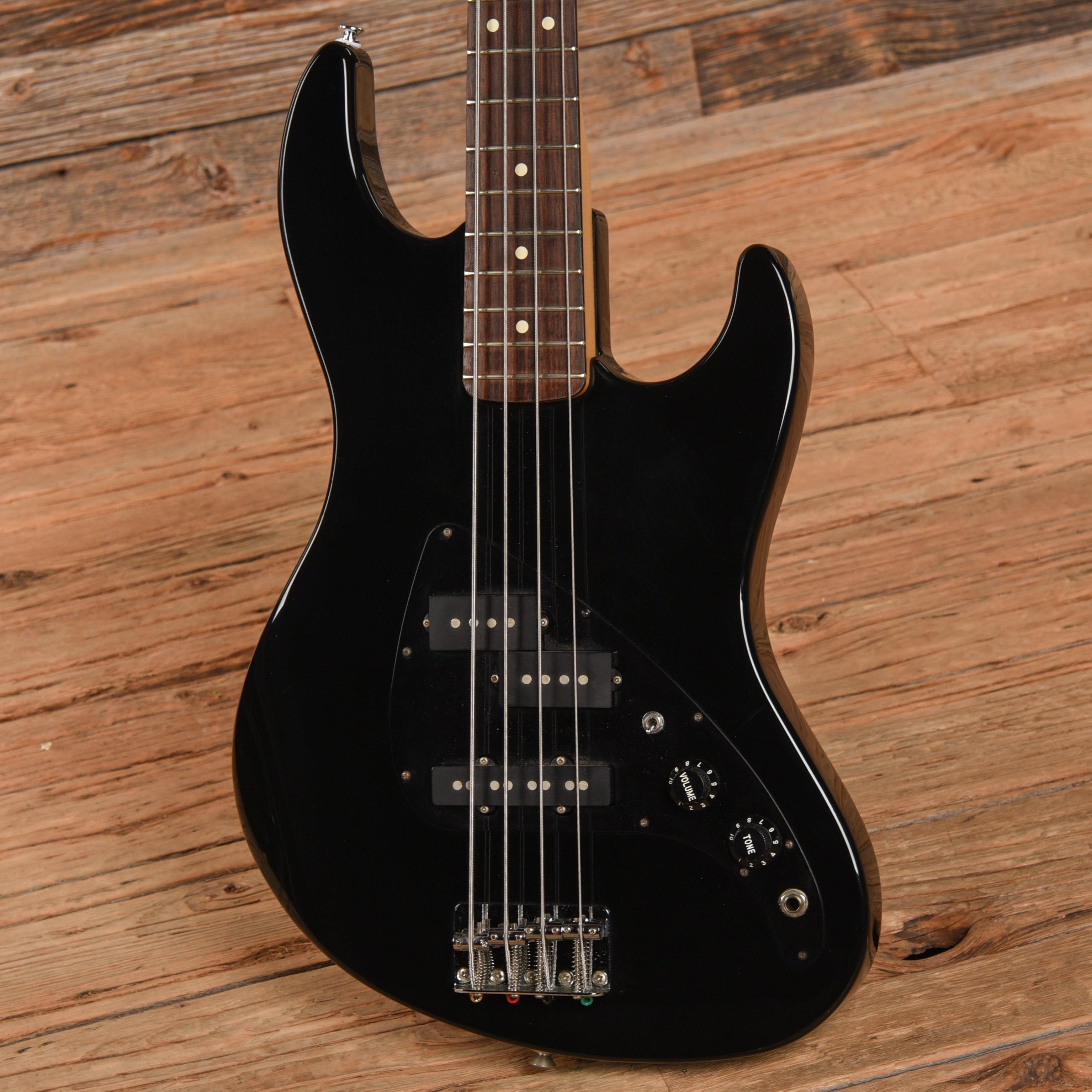 Fender JP-90 Black 1992 Bass Guitars / 4-String