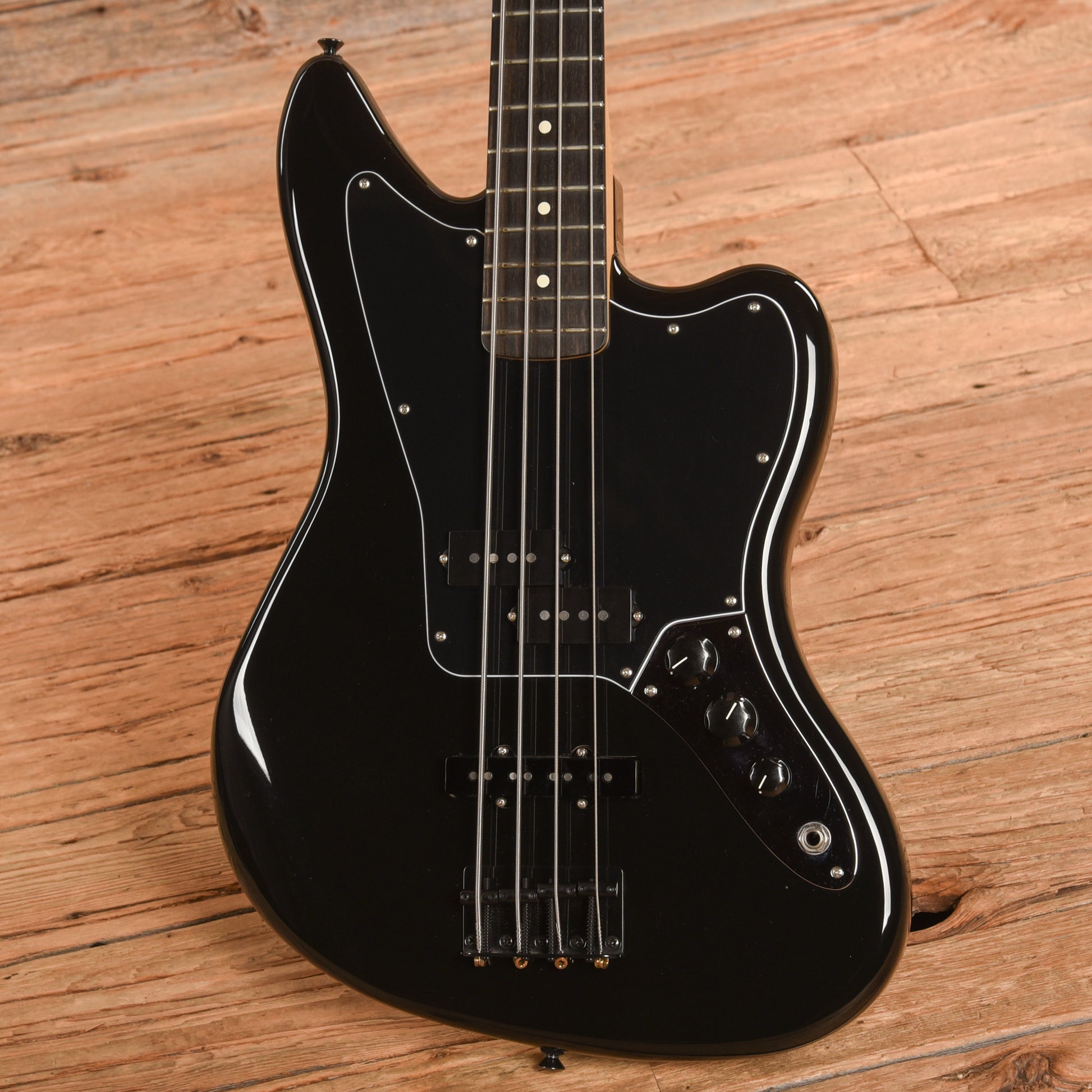 Fender Limited Edition Blackout Jaguar Bass Black 2022 Bass Guitars / 4-String