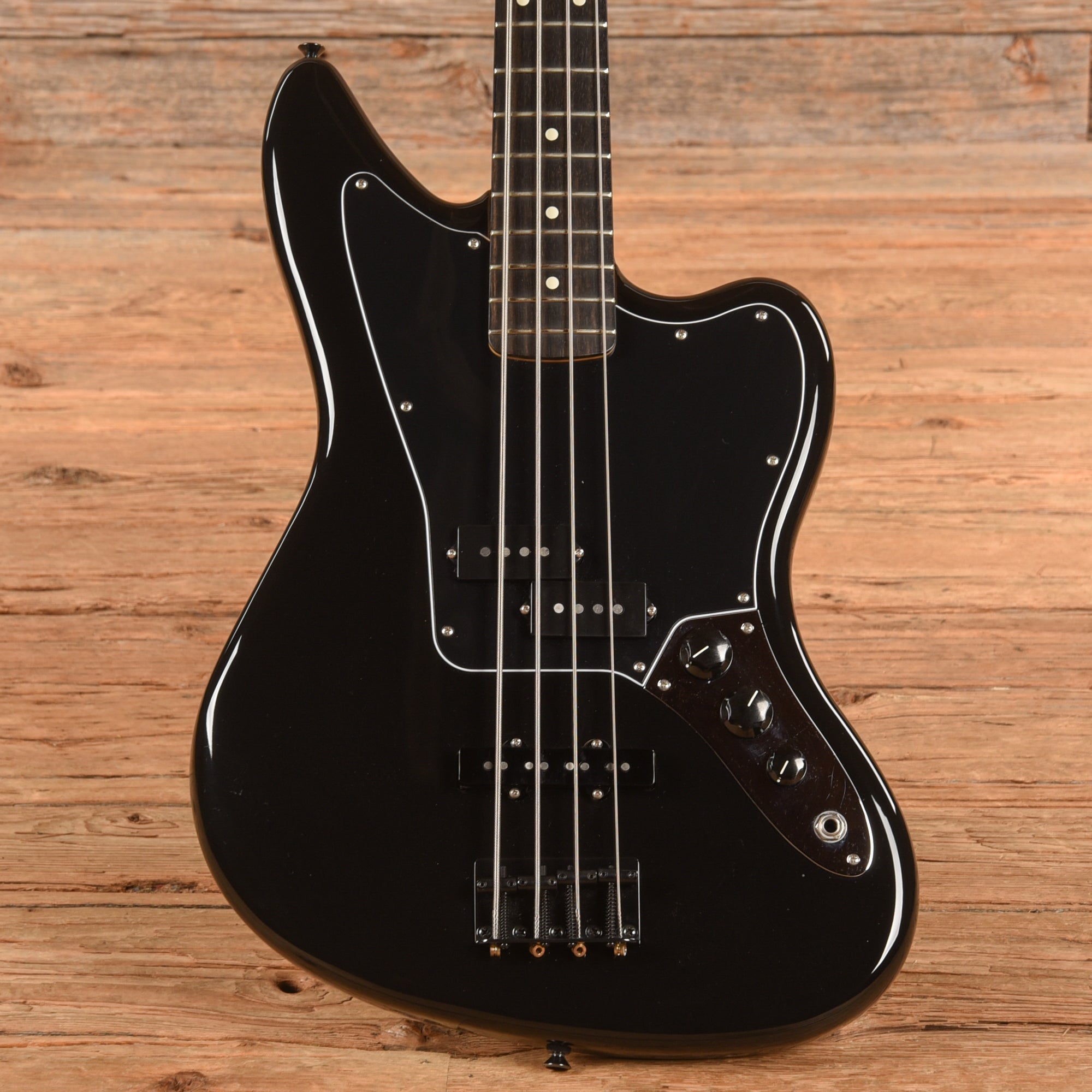 Fender Limited Edition Blackout Jaguar Bass Black 2022 Bass Guitars / 4-String