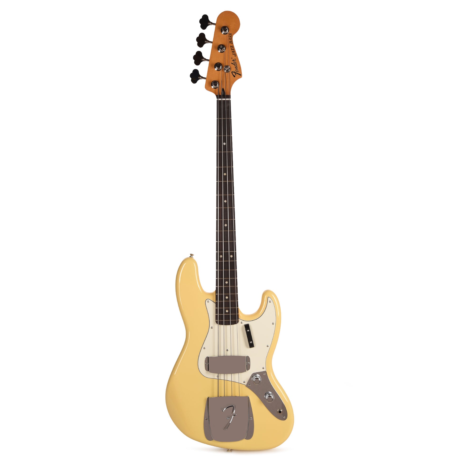 Fender Limited Edition Laura Lee Jazz Bass Vintage White Bass Guitars / 4-String