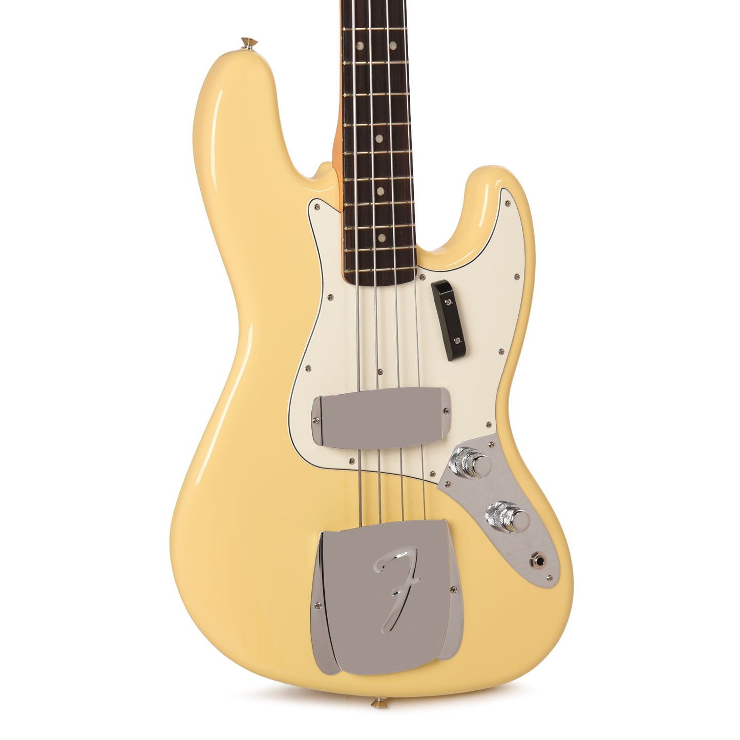 Fender Limited Edition Laura Lee Jazz Bass Vintage White Bass Guitars / 4-String