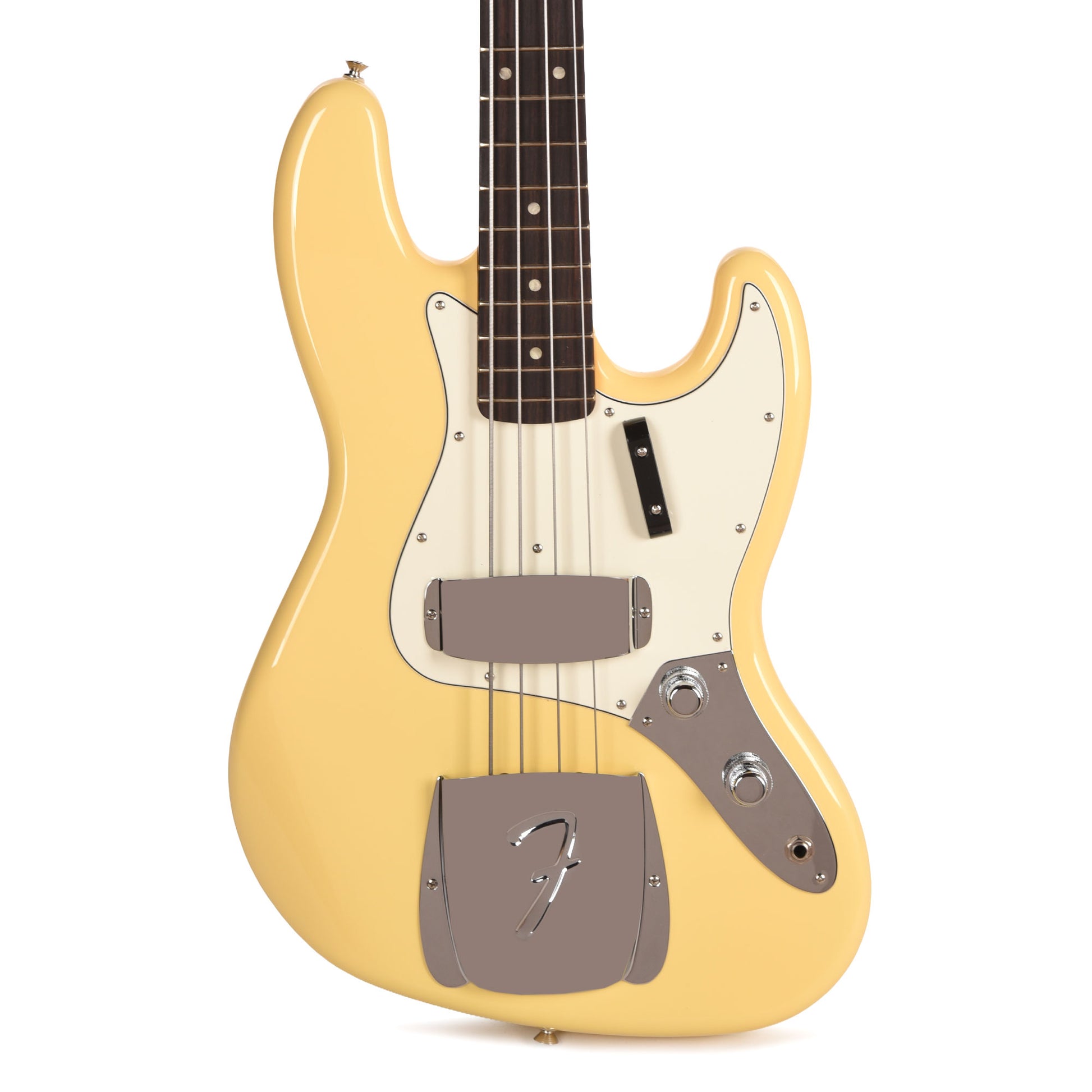 Fender Limited Edition Laura Lee Jazz Bass Vintage White Bass Guitars / 4-String