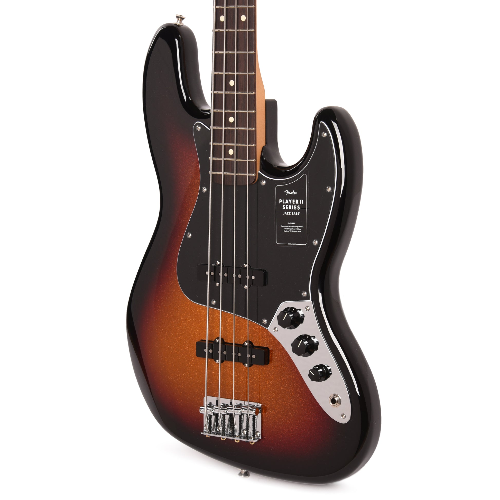 Fender Limited Edition Player II Jazz Bass Sparkle 3-Color Sunburst Bass Guitars / 4-String