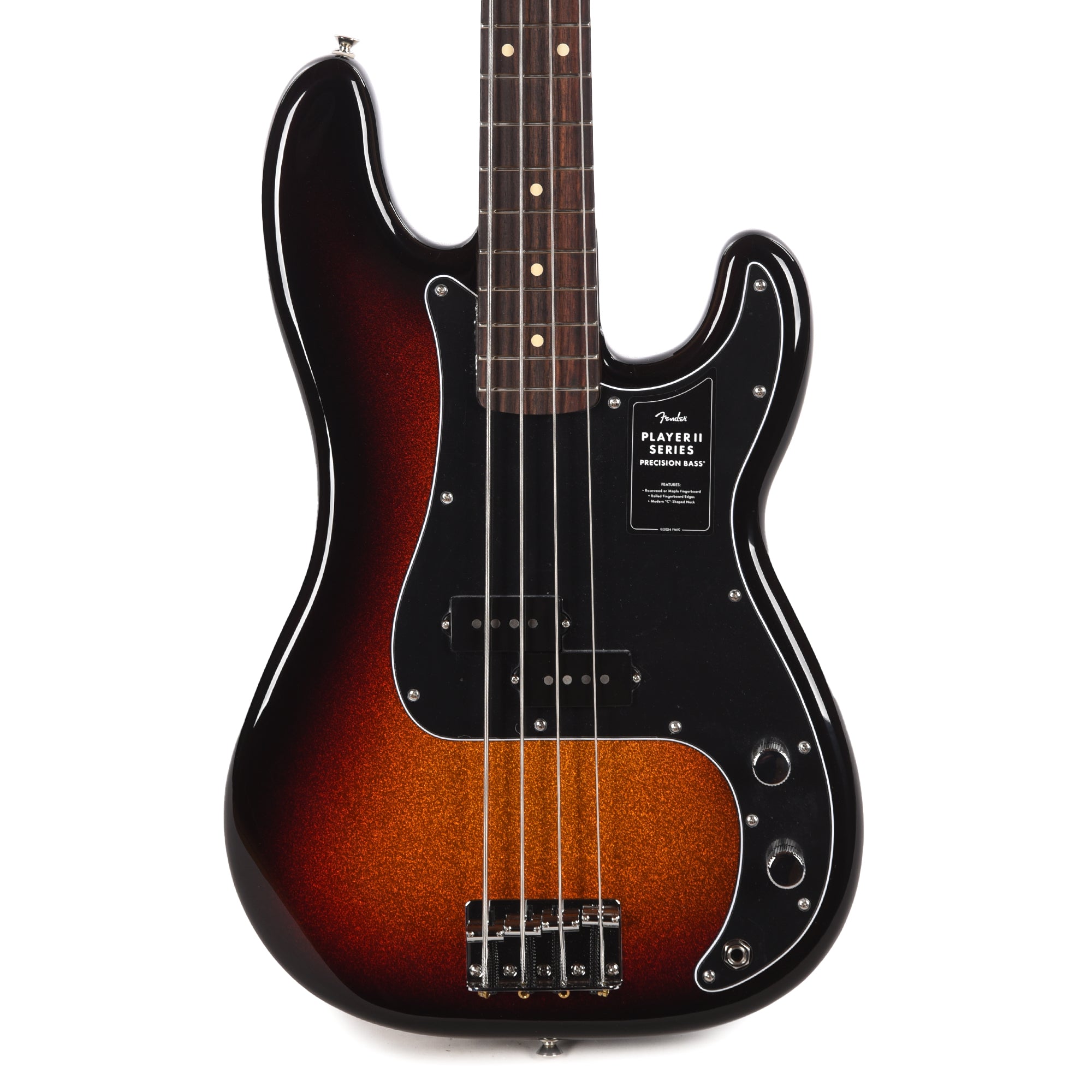 Fender Limited Edition Player II Precision Bass Sparkle 3-Color Sunburst Bass Guitars / 4-String
