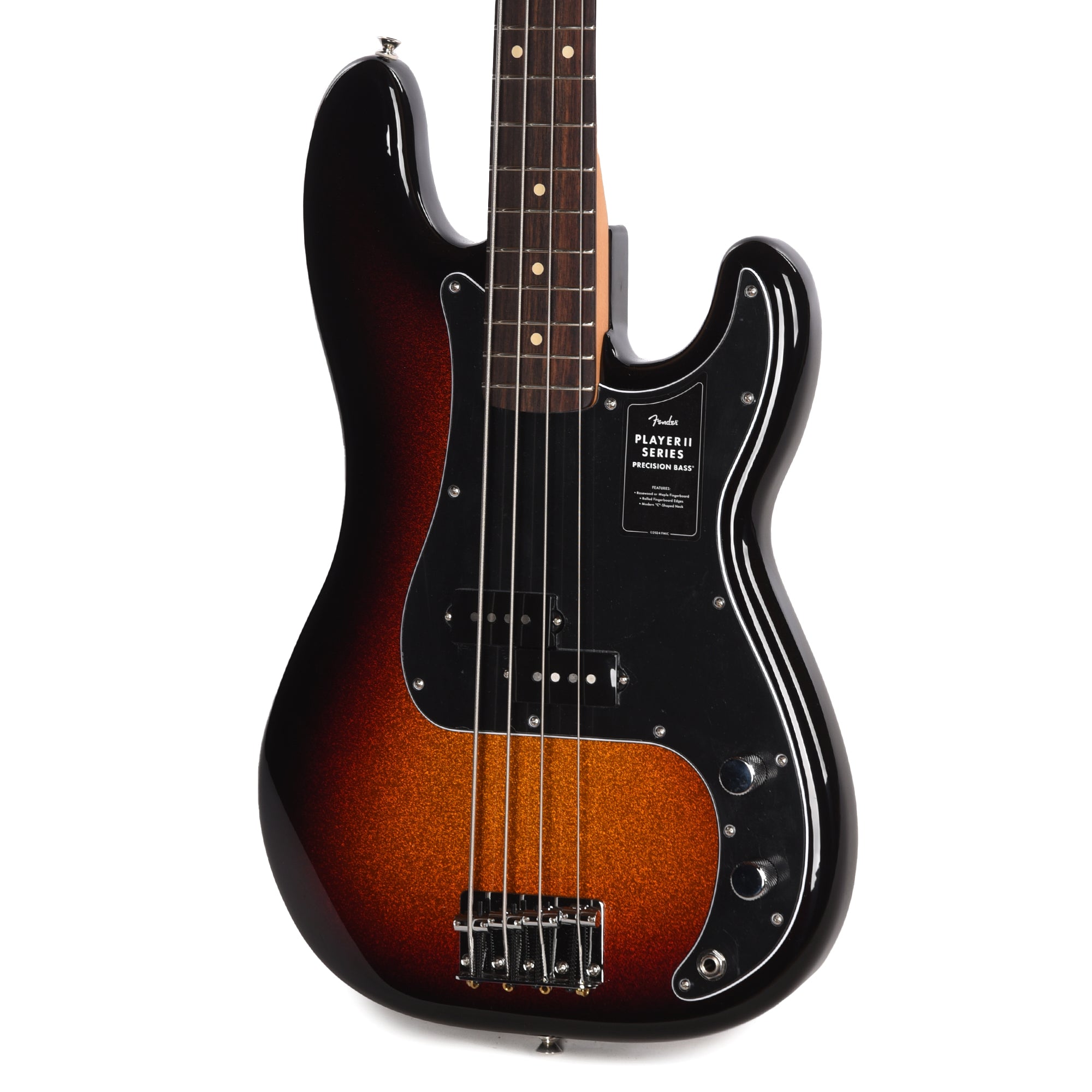 Fender Limited Edition Player II Precision Bass Sparkle 3-Color Sunburst Bass Guitars / 4-String
